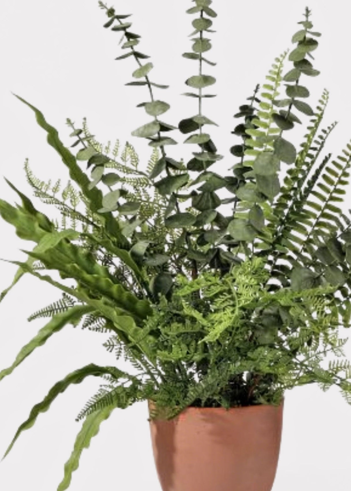 UV Treated Real Touch Foliage Indoor/Outdoor Potted Plant - 20"