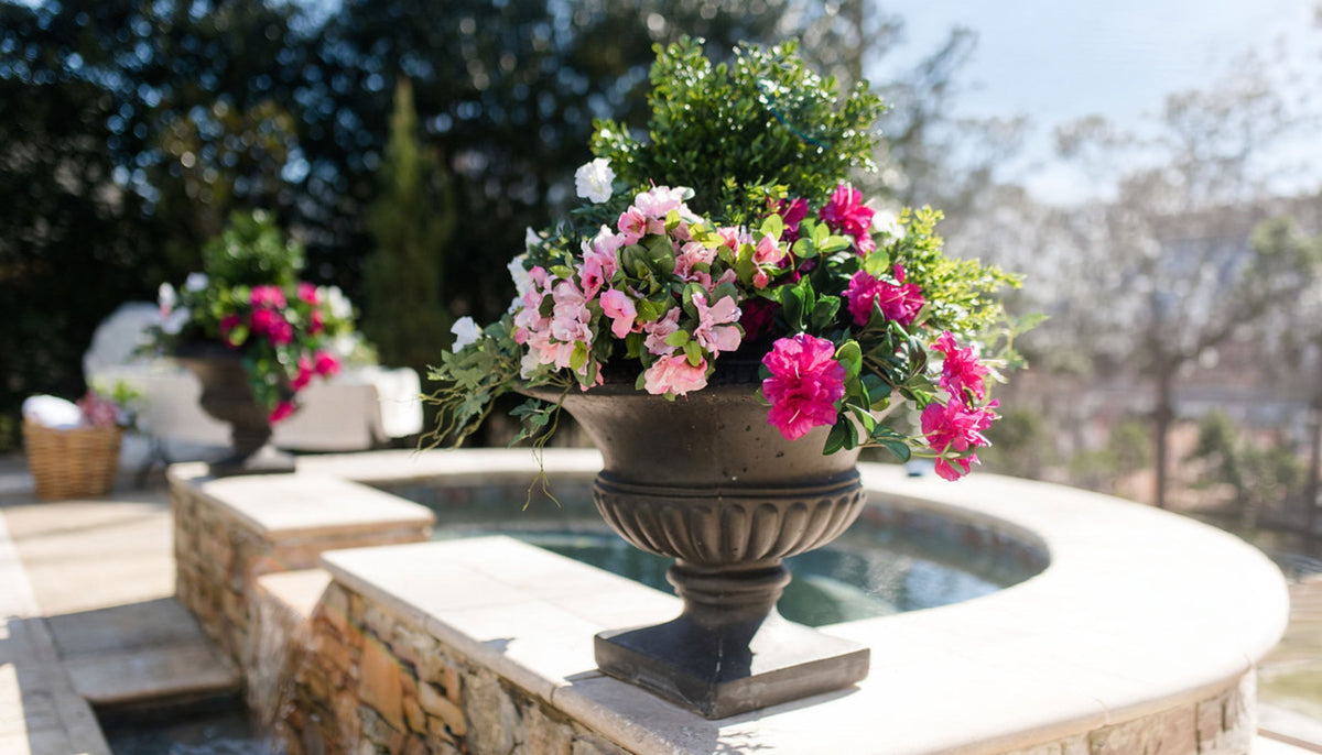 How to Style Faux Plants Outdoors