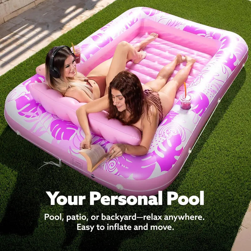 GOIFVORO™ Inflatable Suntan Lounge Pool