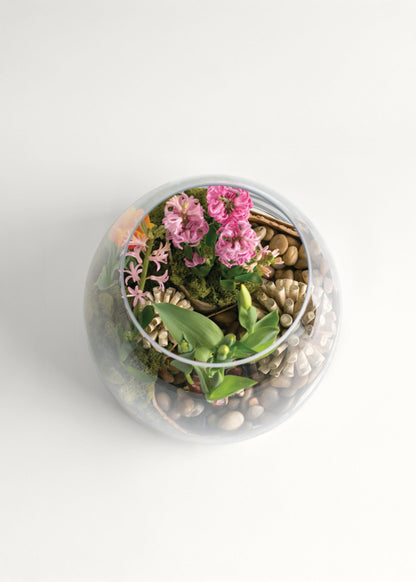 Large Clear Glass Terrarium Vase - 15.25"