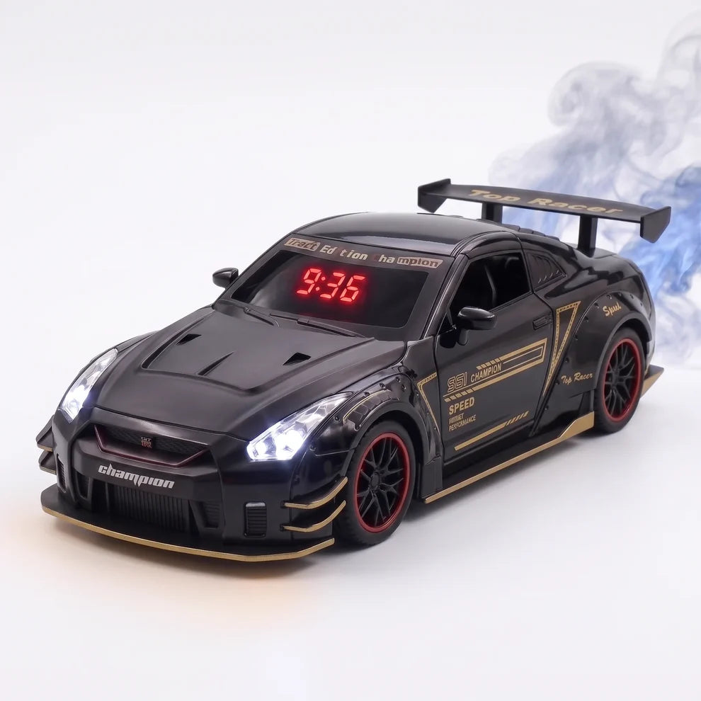 GOIFVORO GT-R Alarm Clock with Remote Control & Mist Effect