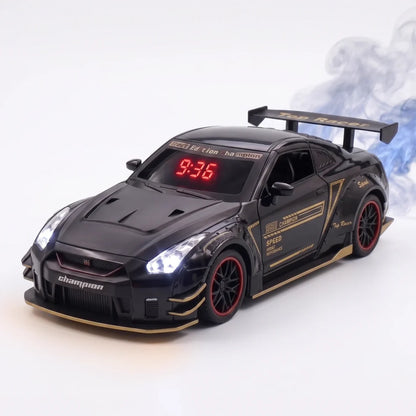 GOIFVORO GT-R Alarm Clock with Remote Control & Mist Effect