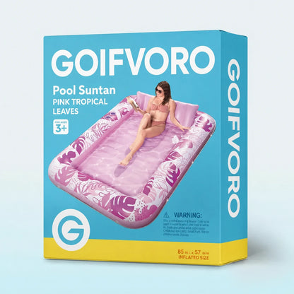 GOIFVORO™ Inflatable Suntan Lounge Pool