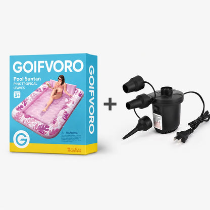 GOIFVORO™ Inflatable Suntan Lounge Pool