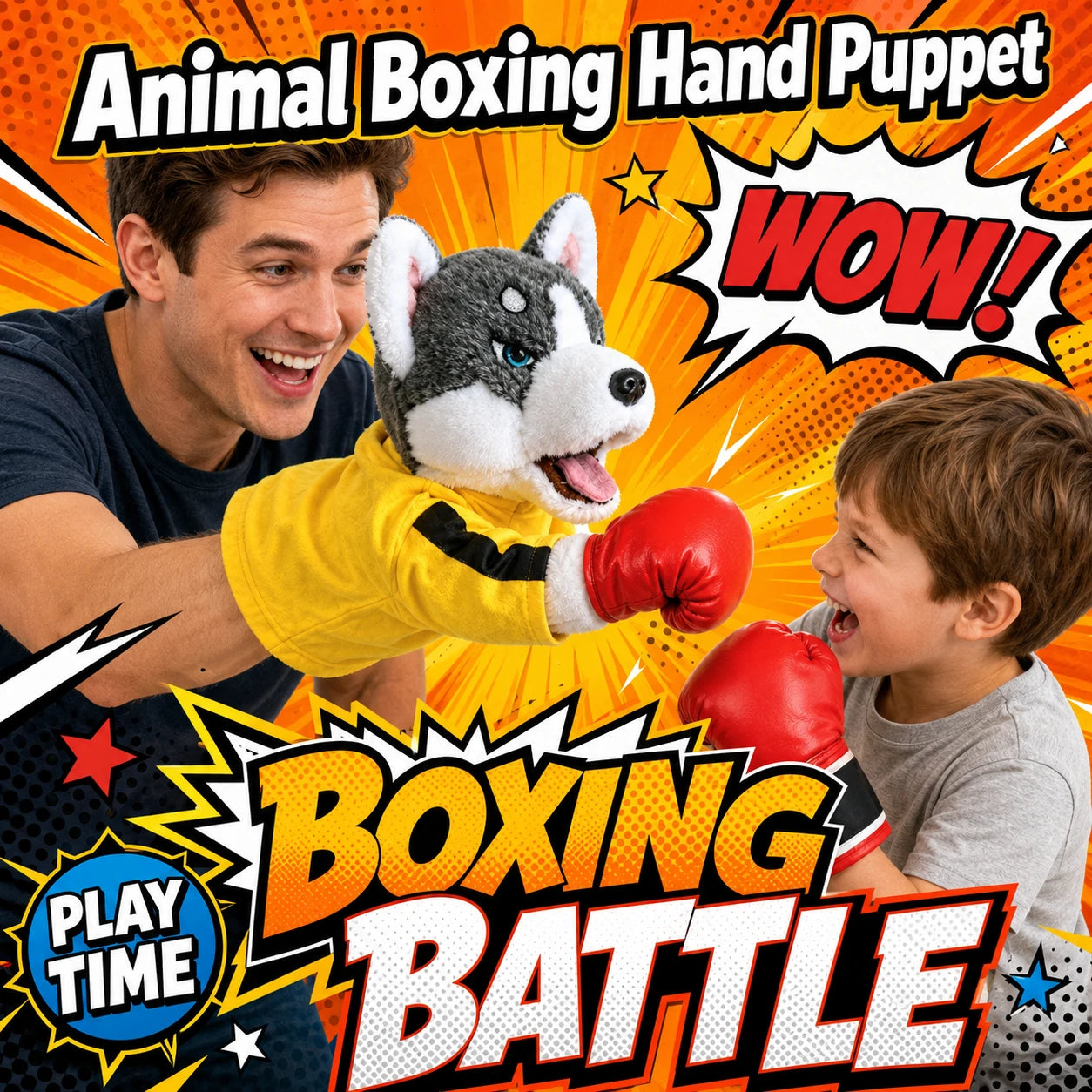 GOIFVORO Interactive Boxing Puppet