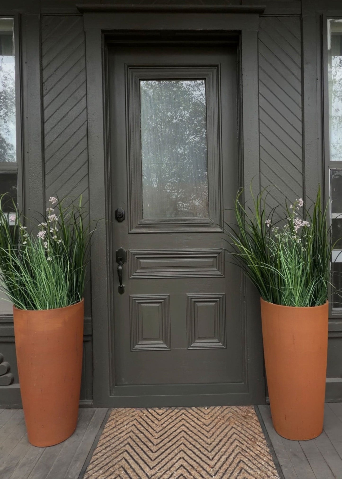 UV Treated Fake Plants Indoor/Outdoor Tall Grass Bush - 36"