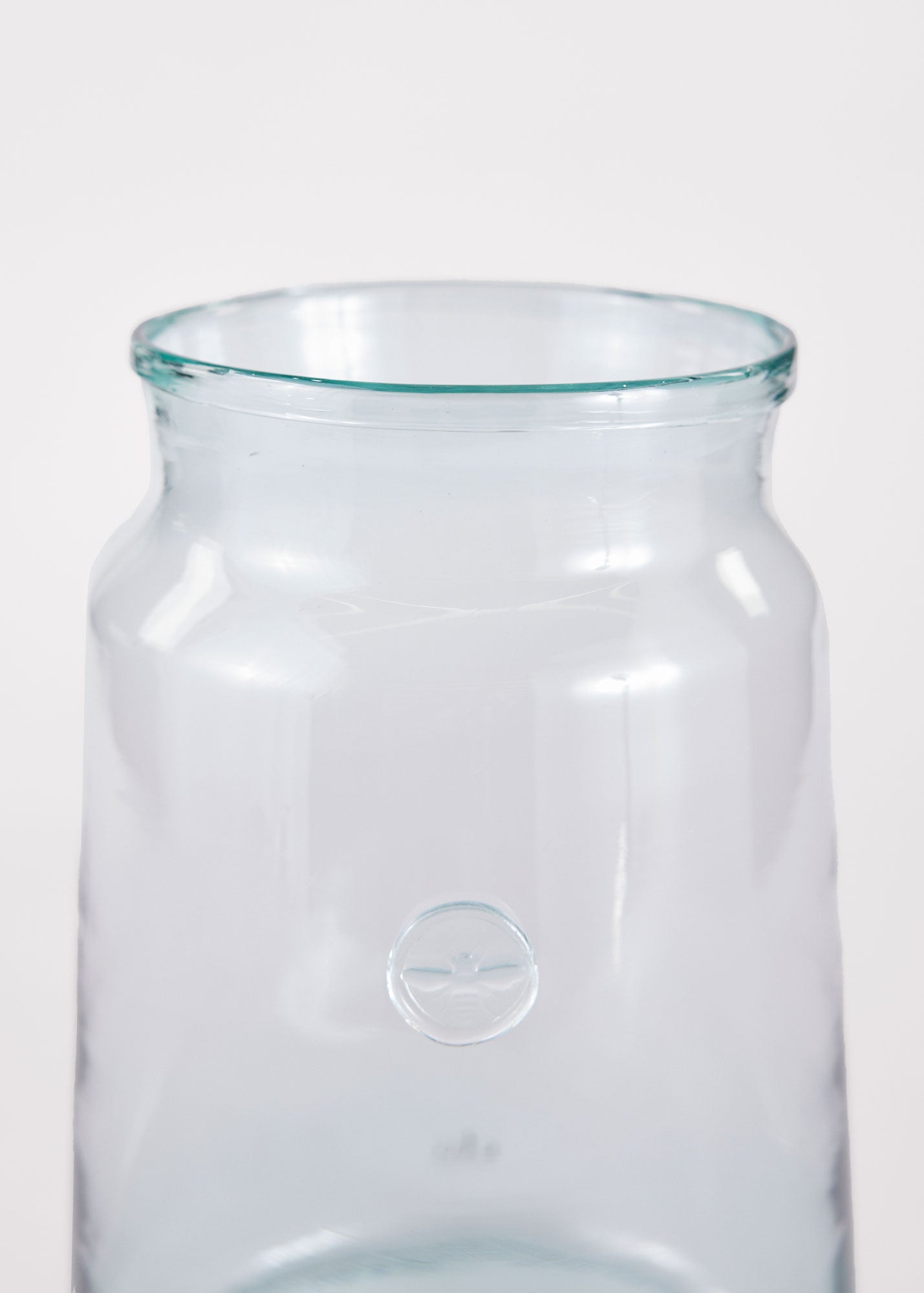 etúHOME Large French Mason Jar Vase - 14.25" Tall