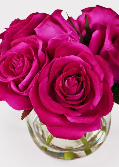 Real Touch Rose Arrangement - 7.75"