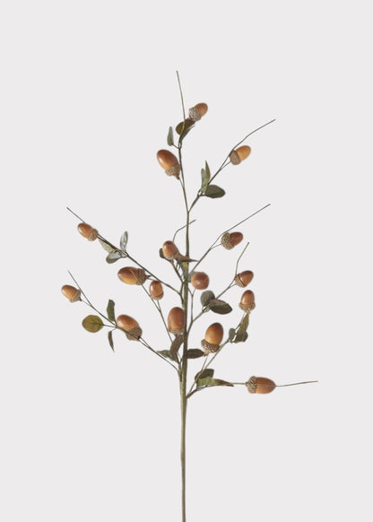 Artificial Acorn Fall Branch - 27"