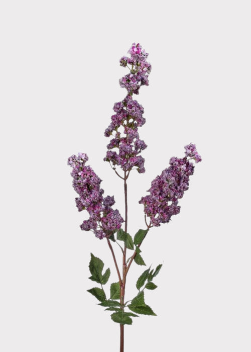 Purple Artificial Wildflower Lilac Branch - 39"