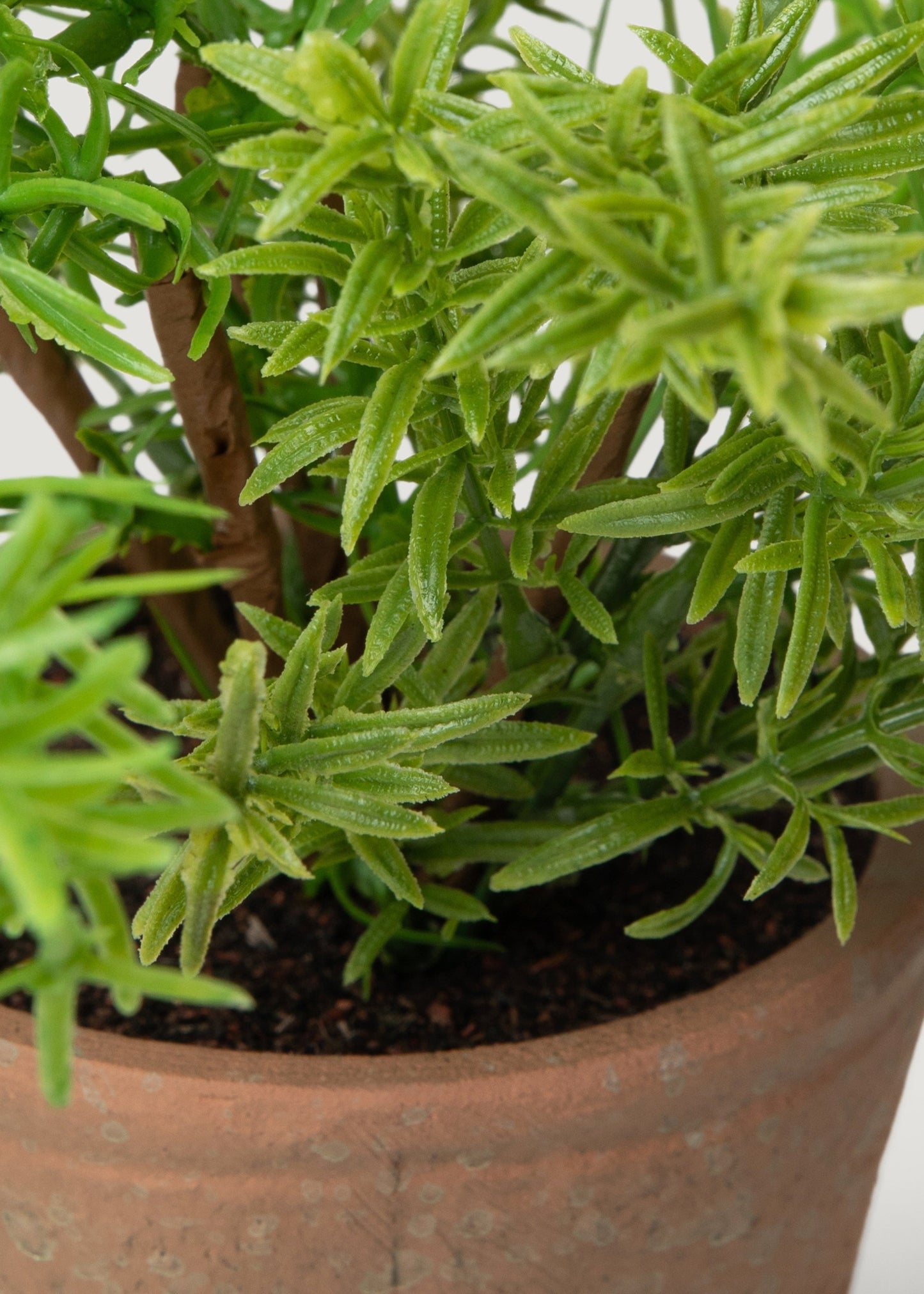 Artificial Potted Rosemary Herb Plant - 16"