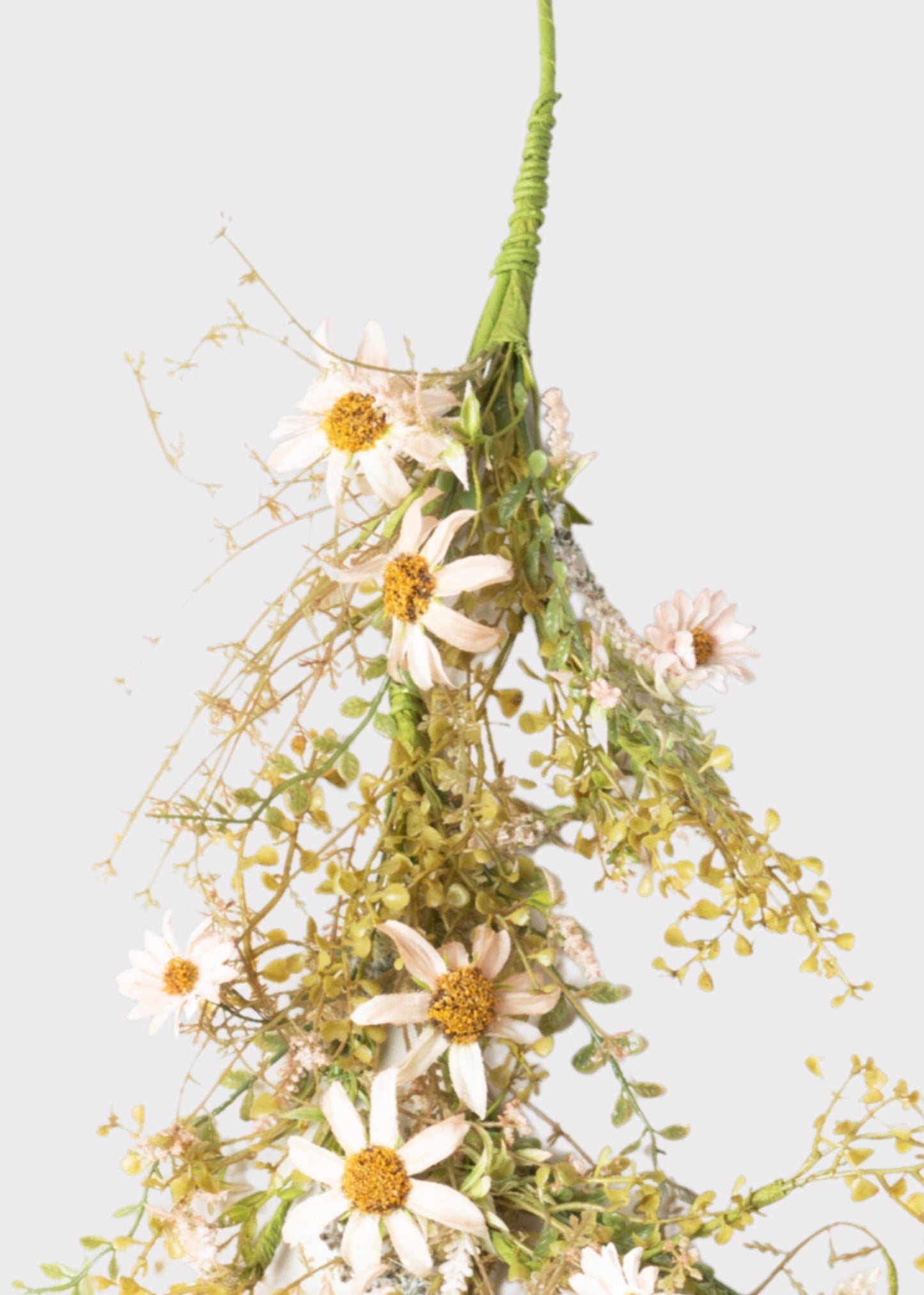 Artificial Wildflower Garland in Pale Pink - 72"