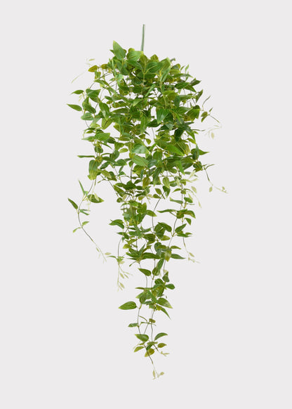 SAVE - Deluxe Artificial Hanging Tradescantia Houseplant- 41"