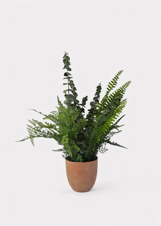 UV Treated Real Touch Foliage Indoor/Outdoor Potted Plant - 20"