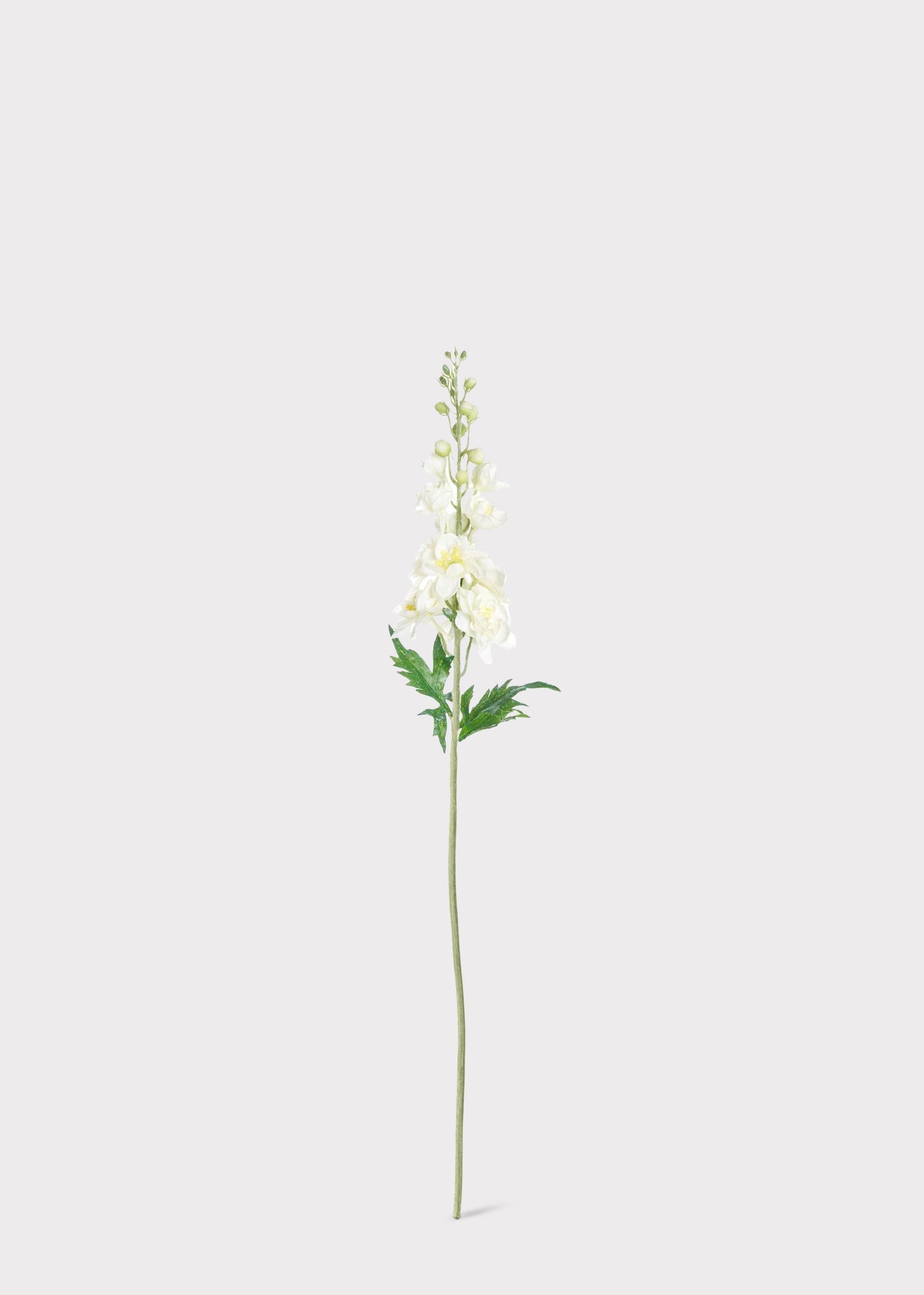 Real Touch Delphinium Wildflower in White - 28"