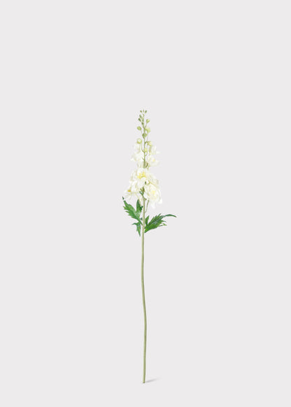 Real Touch Delphinium Wildflower in White - 28"