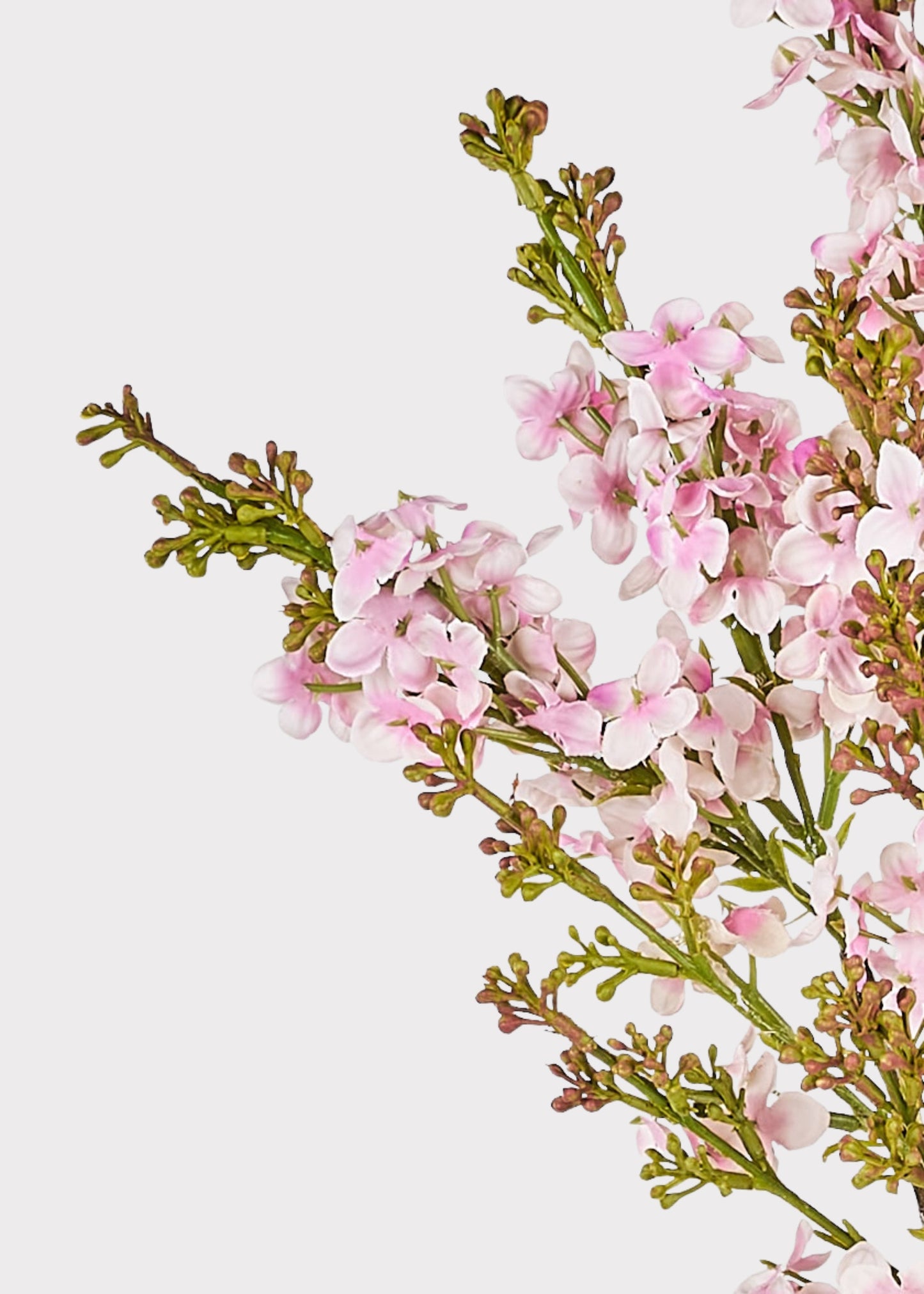 Fake Blooming Lilac Branch in Pink - 30"