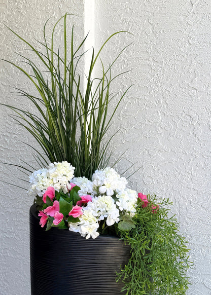 UV Treated Fake Plants Indoor/Outdoor Tall Grass Bush - 36"