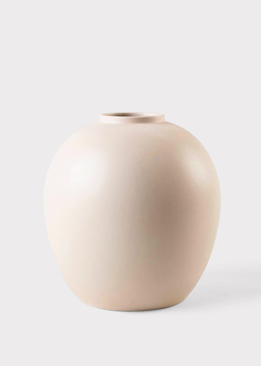 Afloral™ Large Vase in Matte Bailey Cream - 10.75"