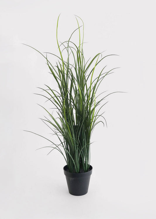 UV Resistant Artificial Outdoor Potted Grass Plant - 38"