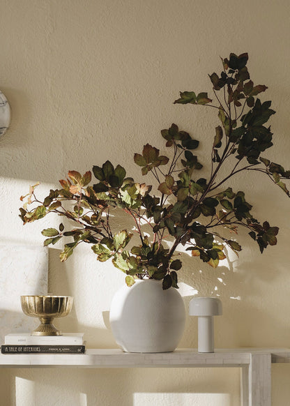 Large Chestnut Branch with Compote Accent Design