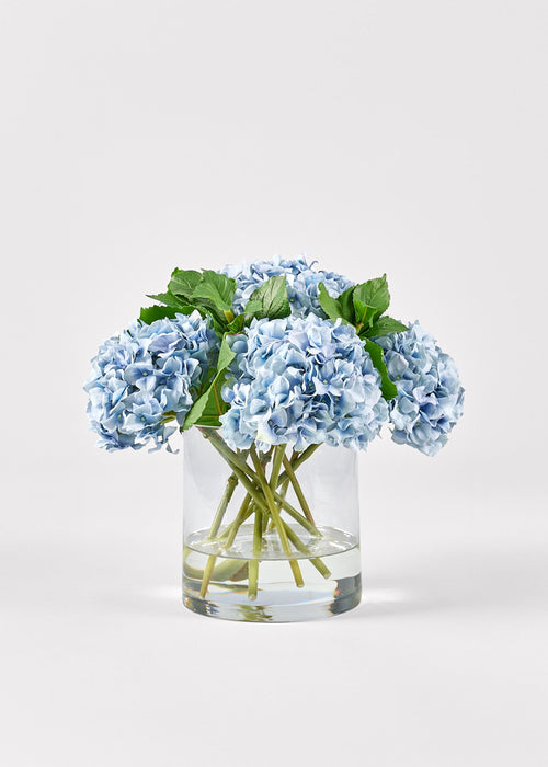Faux Hydrangea Arrangement - 12"