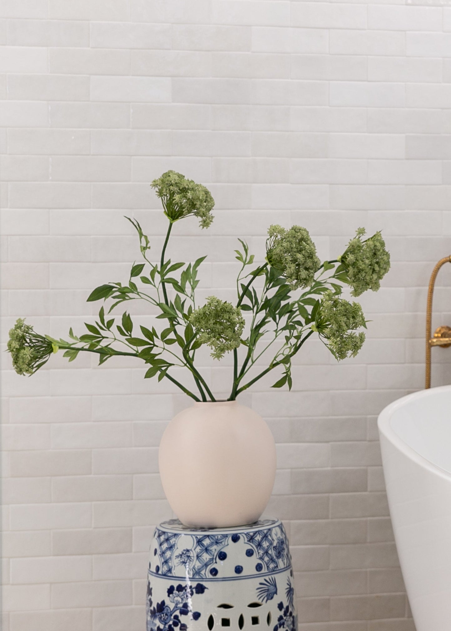 SAVE - Faux Queen Anne's Lace Wildflowers - 36"
